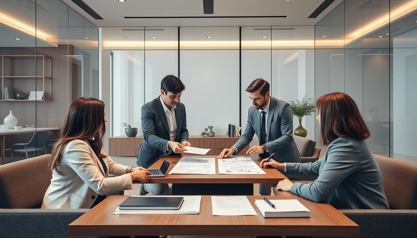 Family elder care planning discussion